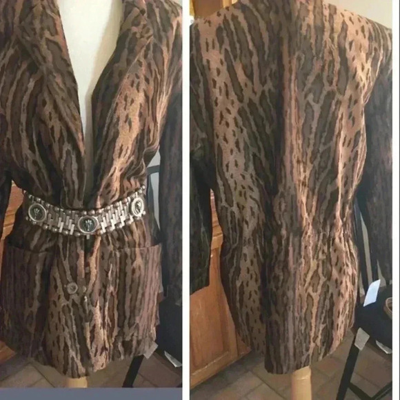 Vintage 1980s Blazer Sz Medium - Picture 6 of 17